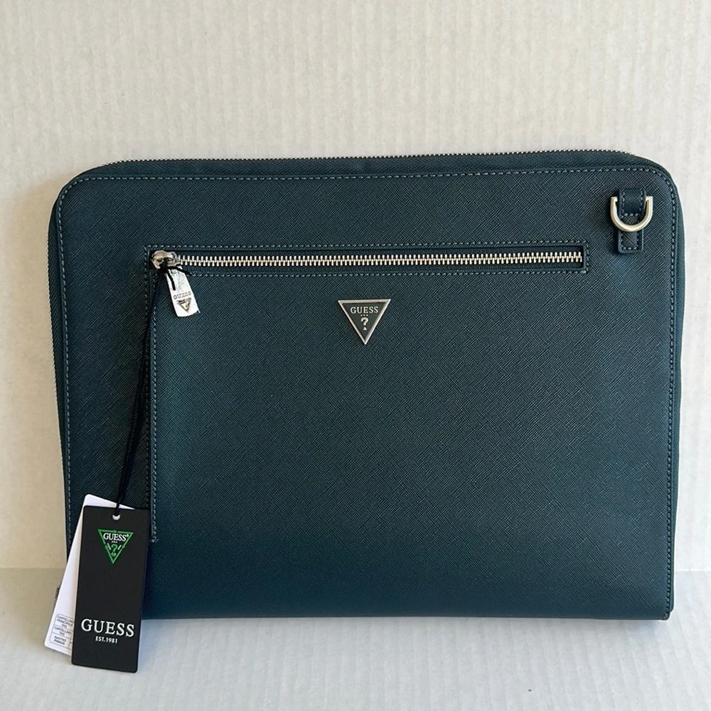 New GUESS Men’s Laptop Document Bag